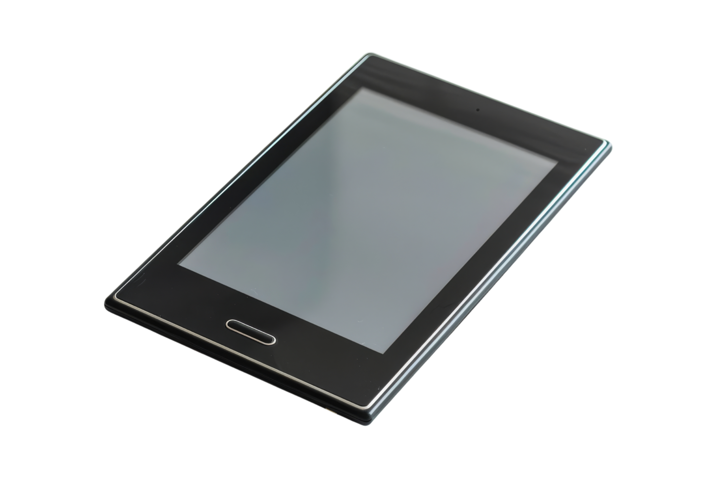Black Smartphone with Blank Screen Isolated png