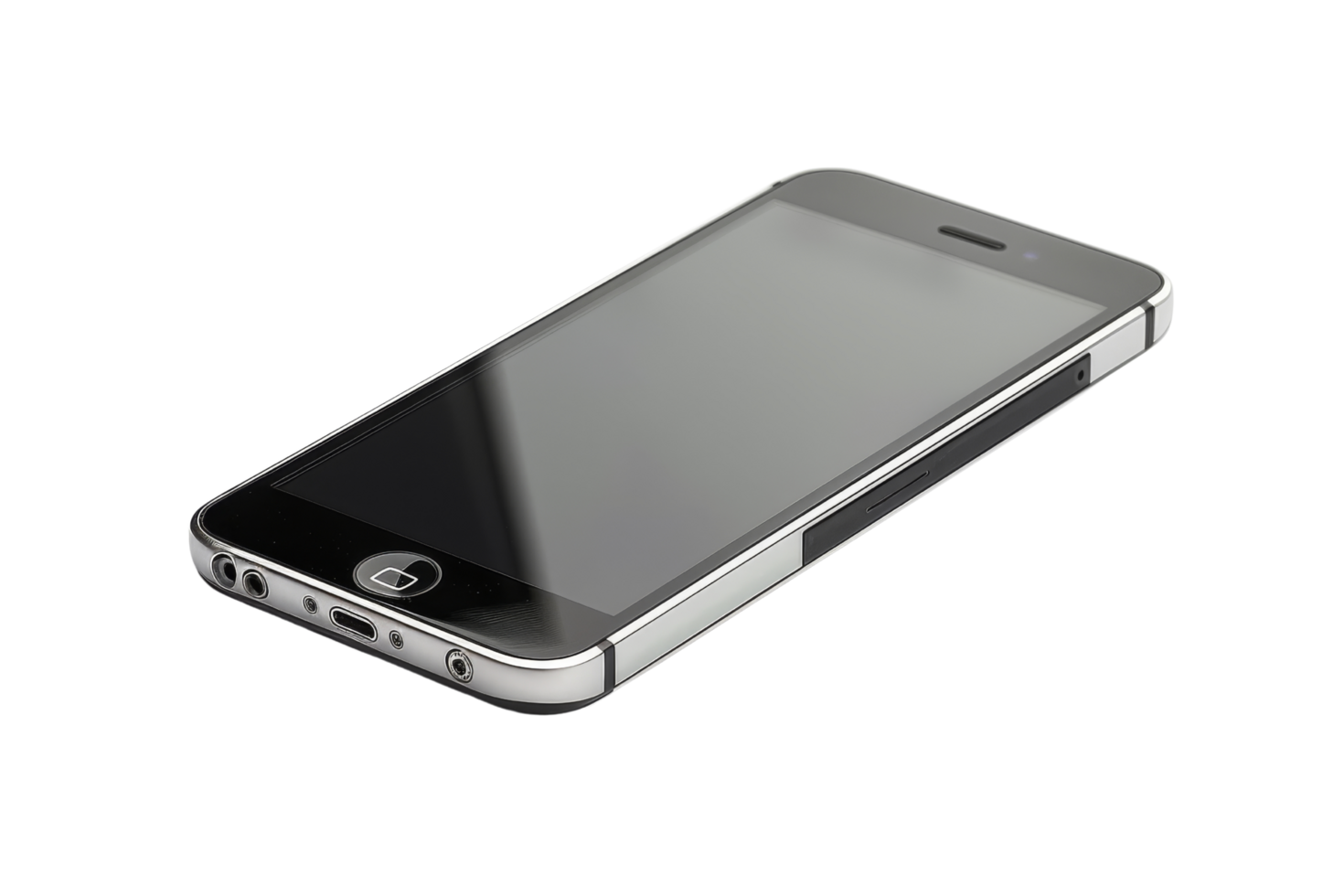Black Smartphone Isolated png