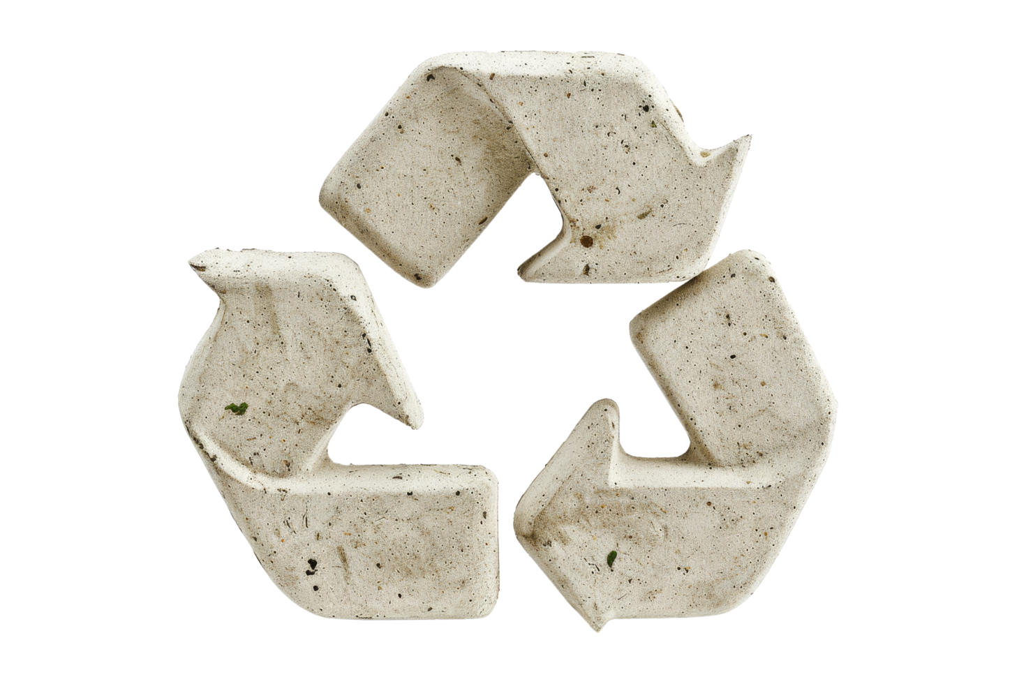 Concrete Recycle Symbol png