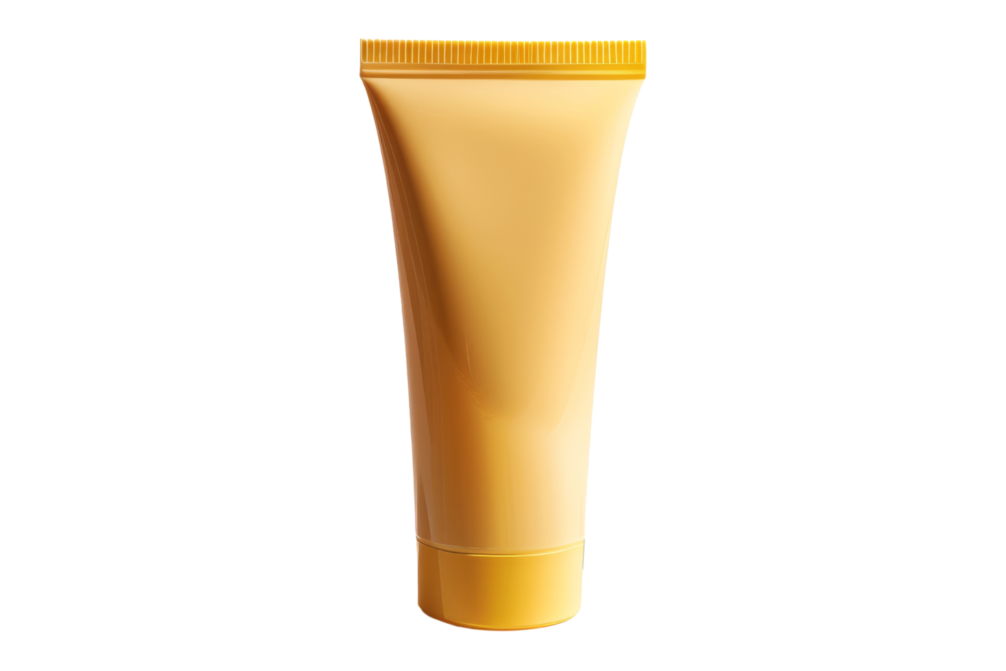 Golden Cream Tube Mockup png