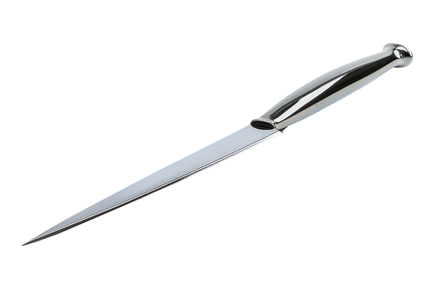 Sharp Silver Knife Isolated png