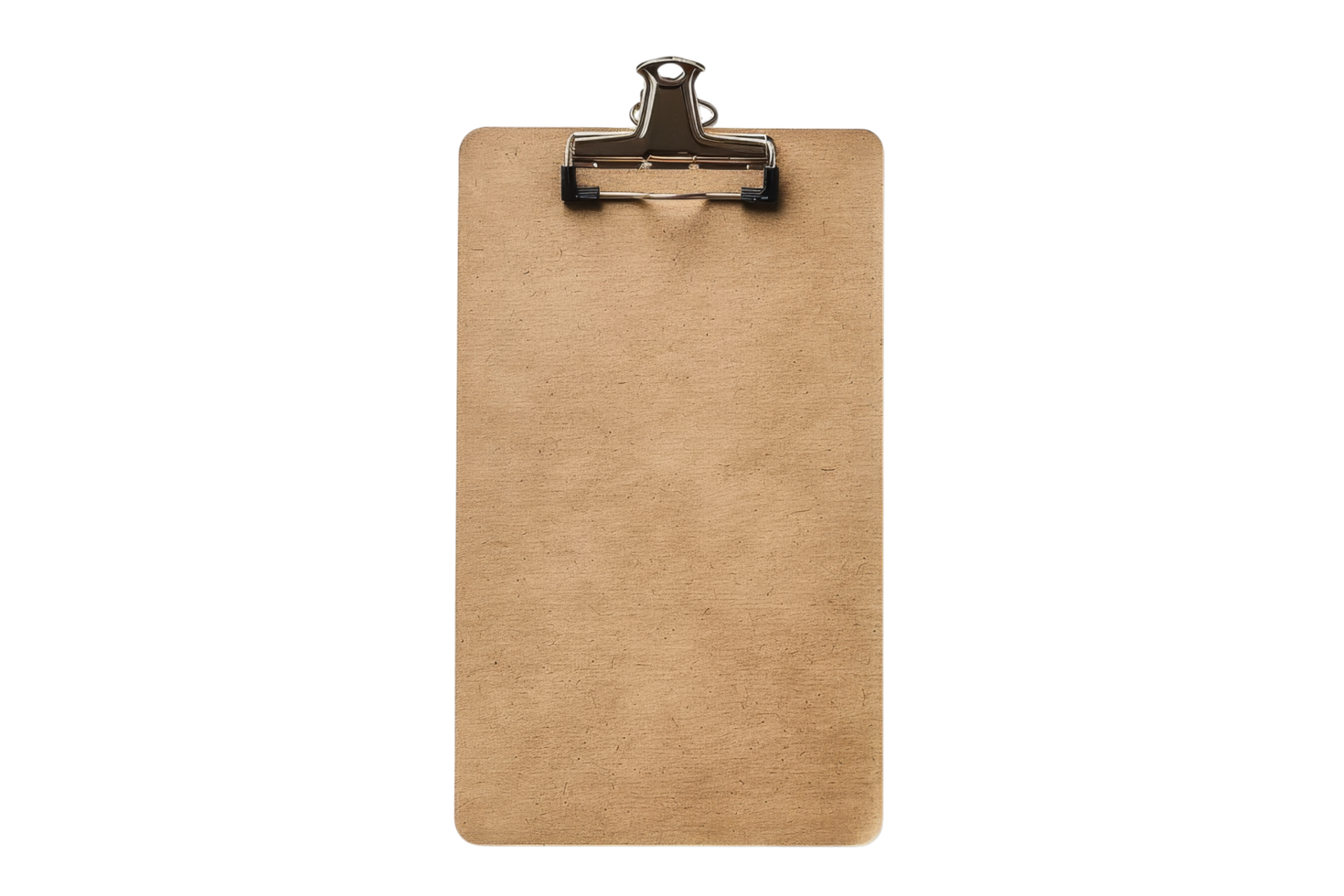 Clipboard with Blank Paper png
