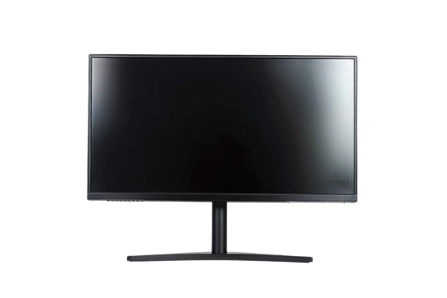 Black Computer Monitor Isolated png
