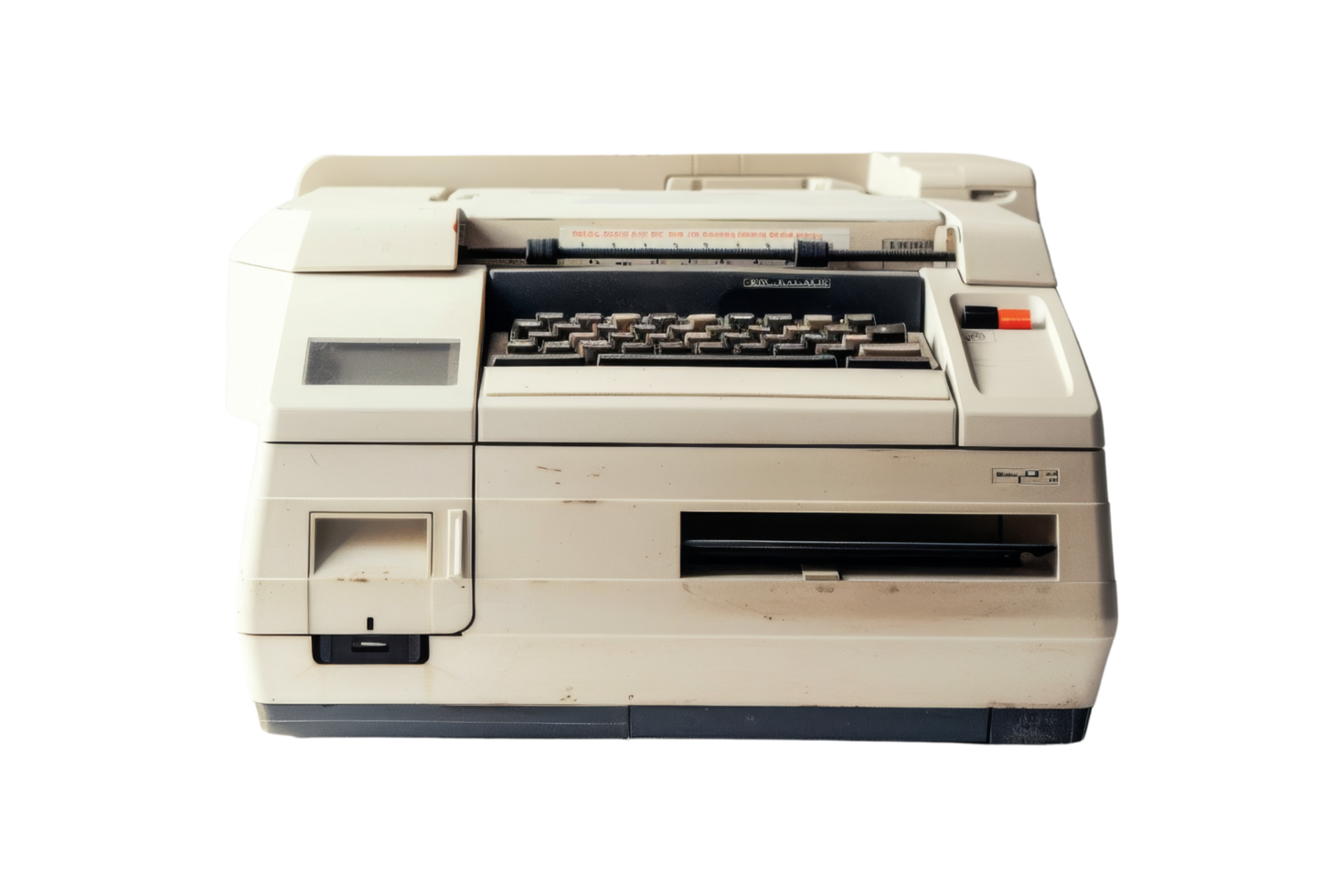 Vintage Typewriter with Keys png