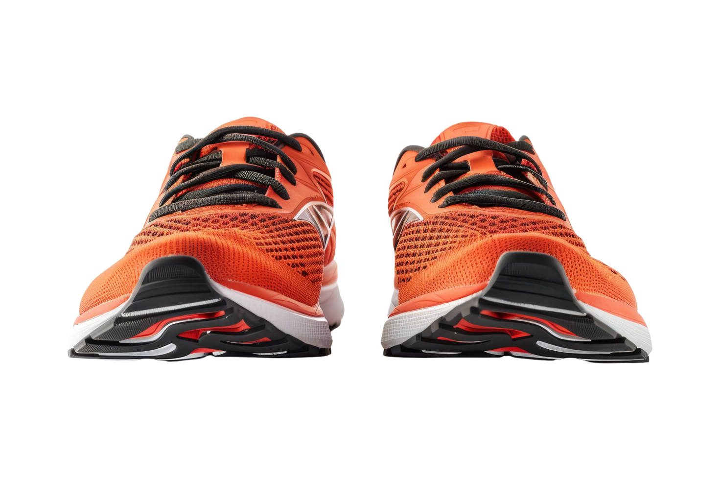 Orange Running Shoes Isolated png