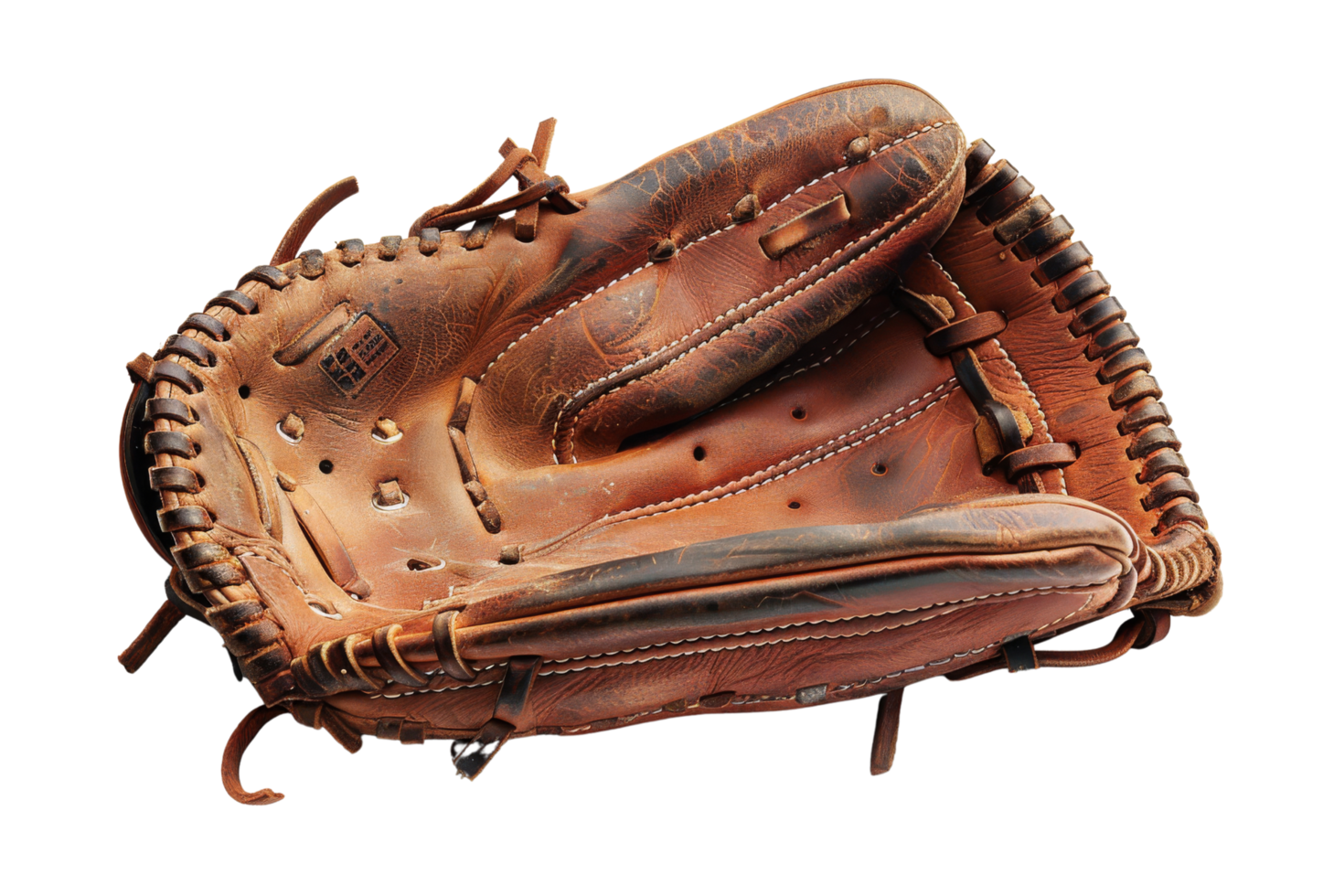 Worn Baseball Glove png