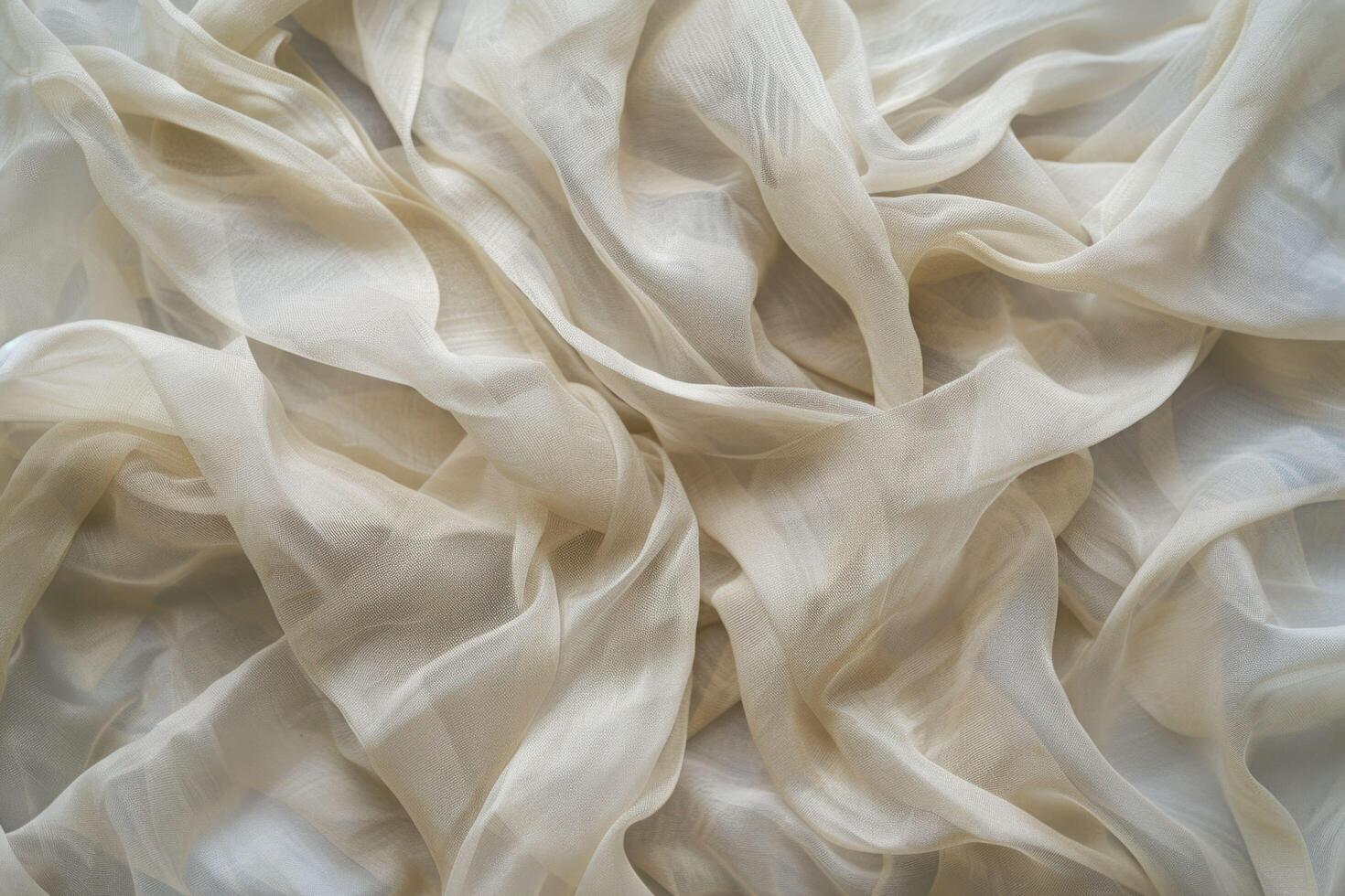 A muslin texture background features a light, airy, and slightly crinkled surface photo