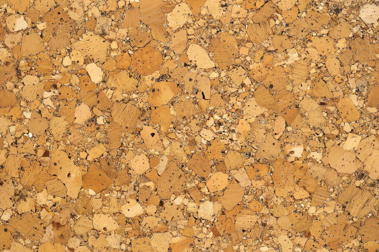 A cork texture background features a natural, earthy surface with a distinct grainy pattern photo