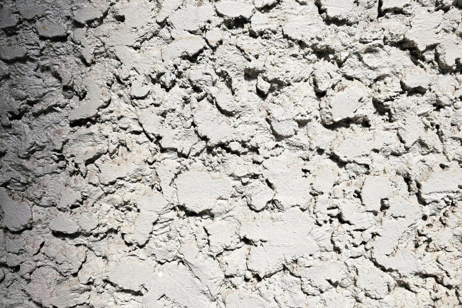 Stucco Wall Background with LIght and Shadow. photo