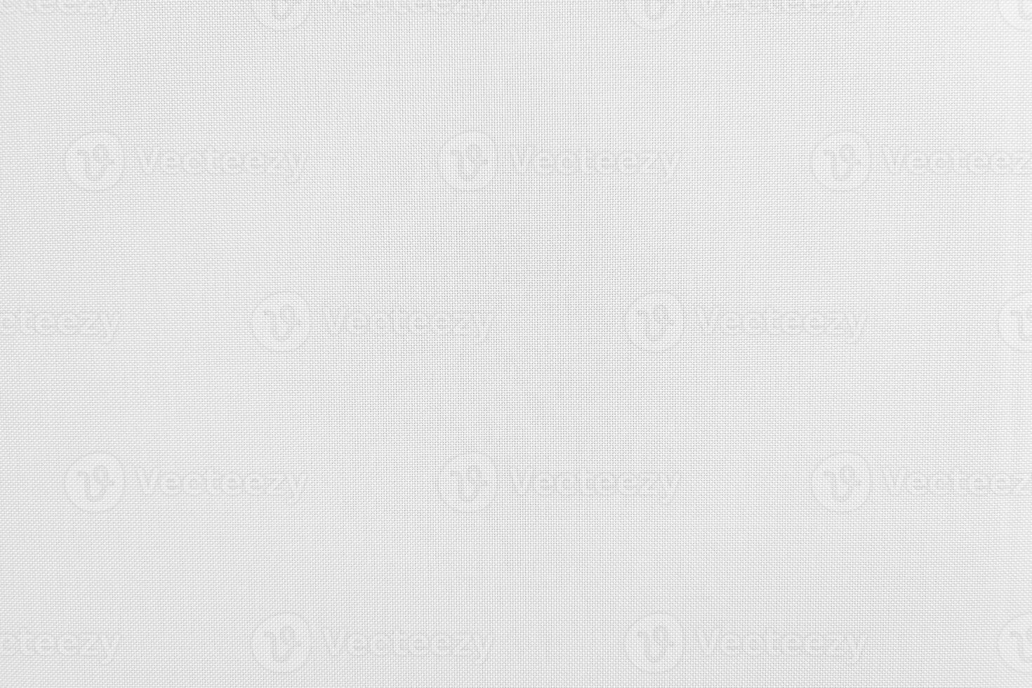 White Woven Fabric Texture for Background. photo