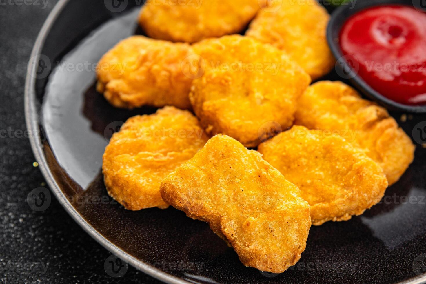 cheese in batter nuggets deep fried fresh meal food snack on the table copy space food background photo