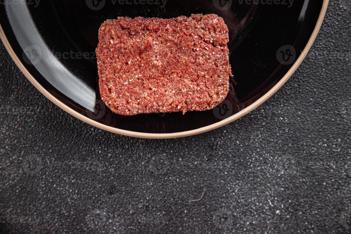 spam ham luncheon canned meat fresh meal food snack on the table copy space foodbackground rustic photo
