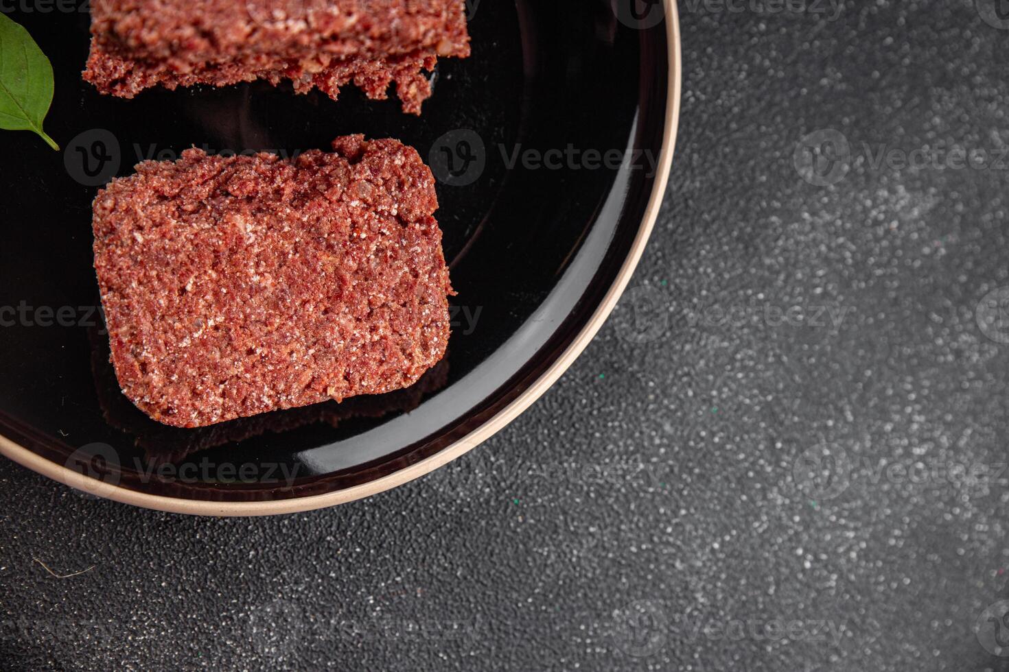 ham spam luncheon canned meat fresh meal food snack on the table copy space foodbackground rustic top view photo