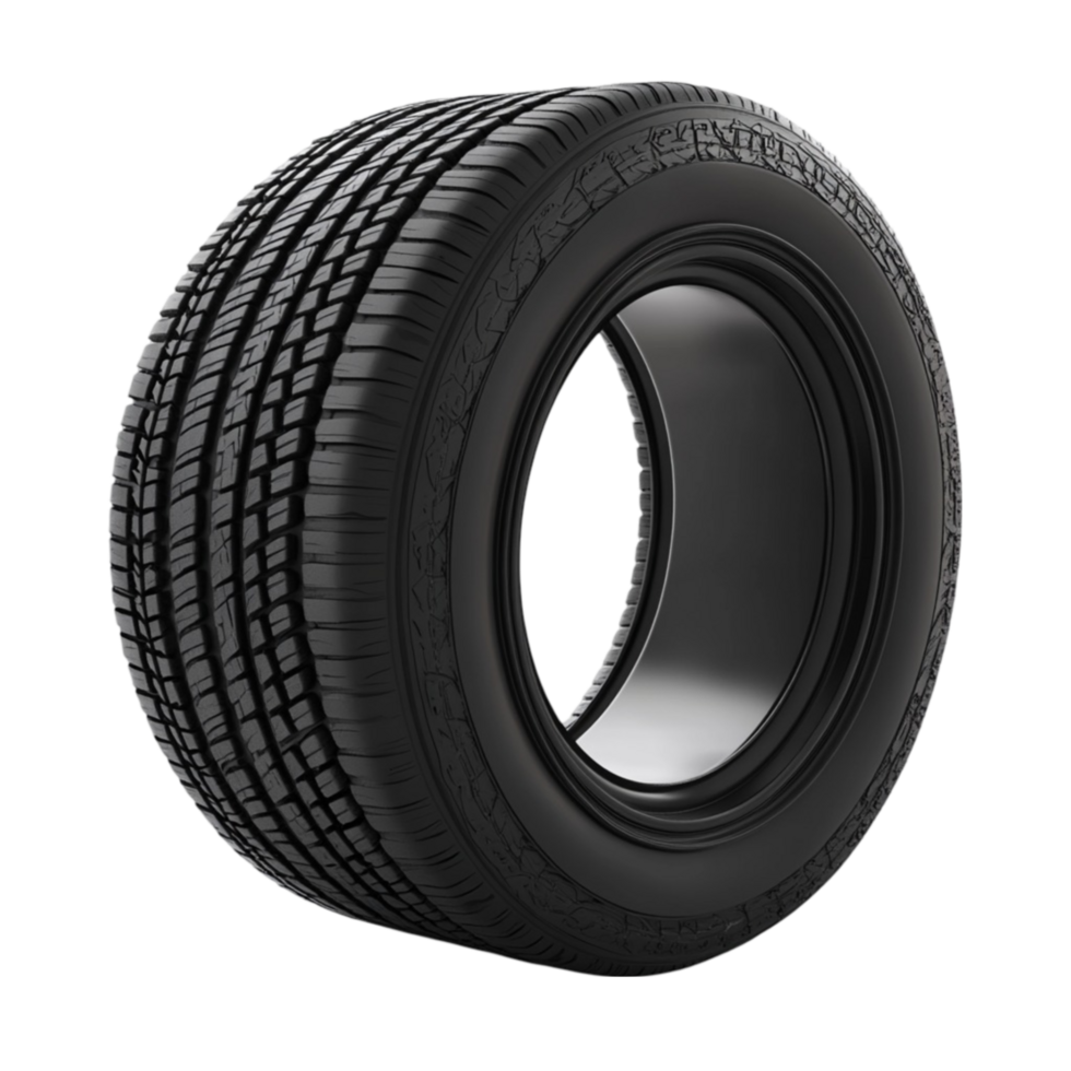 Car Rubber Tire AI-Generative png
