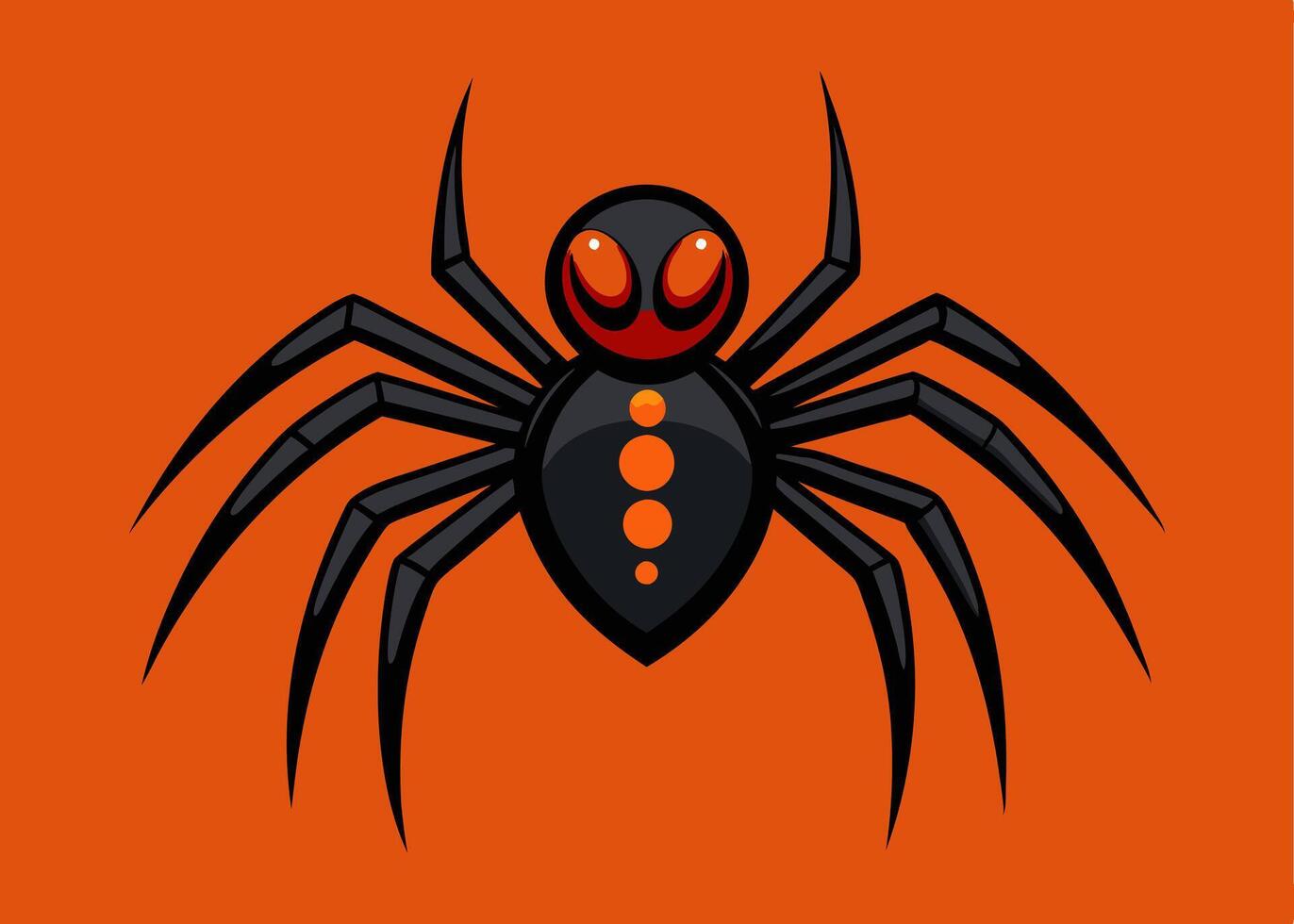 A Halloween Spider vector