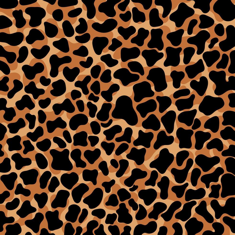 Leopard print pattern background and printing or home decorate and more. vector