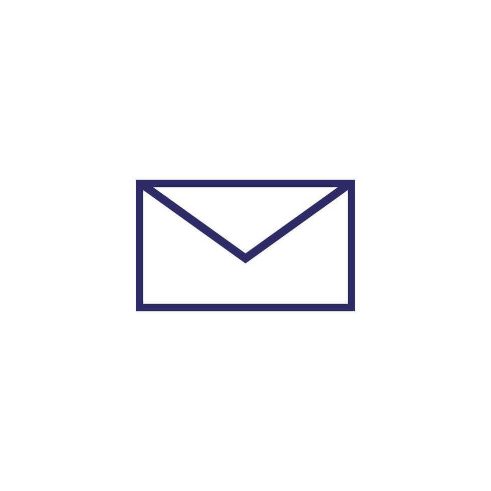 A mail icon vector