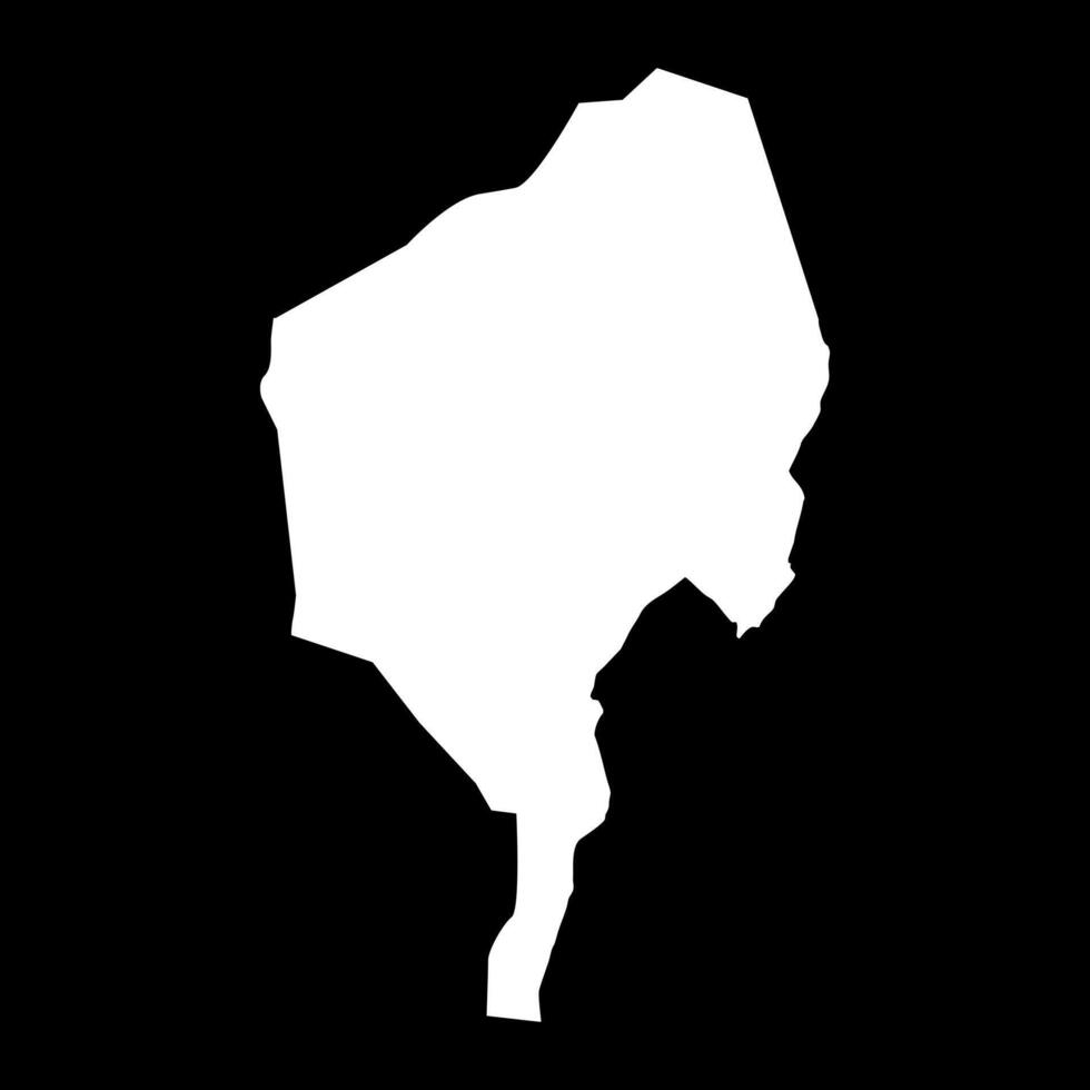Blue Nile State map, administrative division of Sudan. illustration. vector