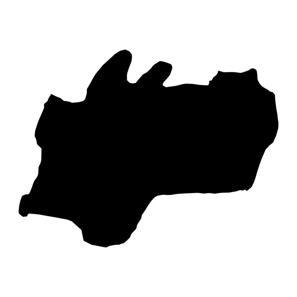 Kalat district map, administrative division of Pakistan. illustration. vector