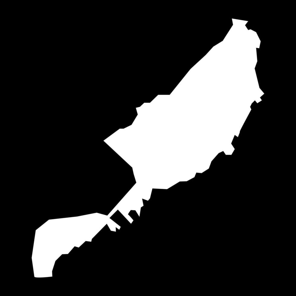 Luxor Governorate map, administrative division of Egypt. illustration. vector