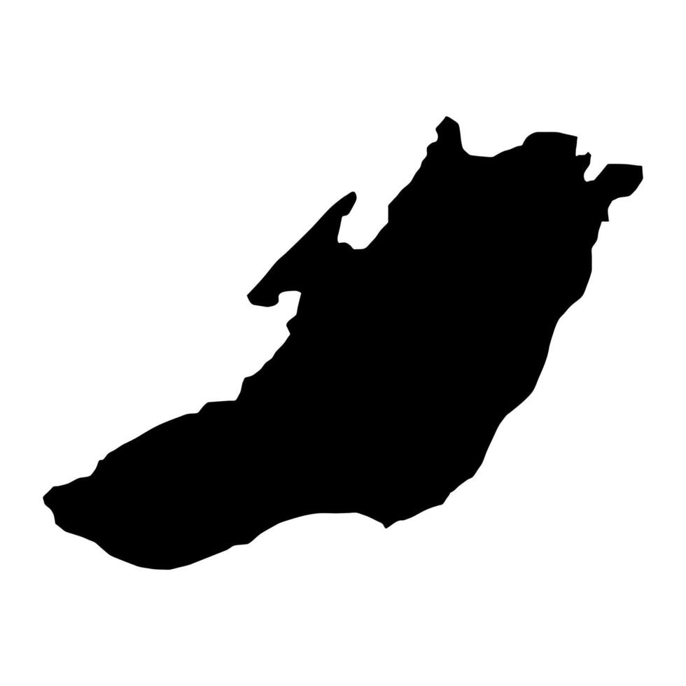 Barkhan district map, administrative division of Pakistan. illustration. vector