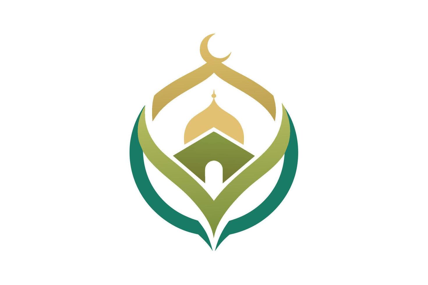 Stylized Islamic Emblem vector