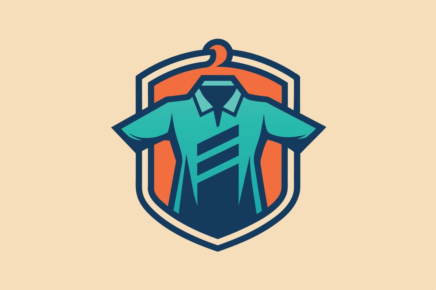 Elegant Apparel Logo Design vector