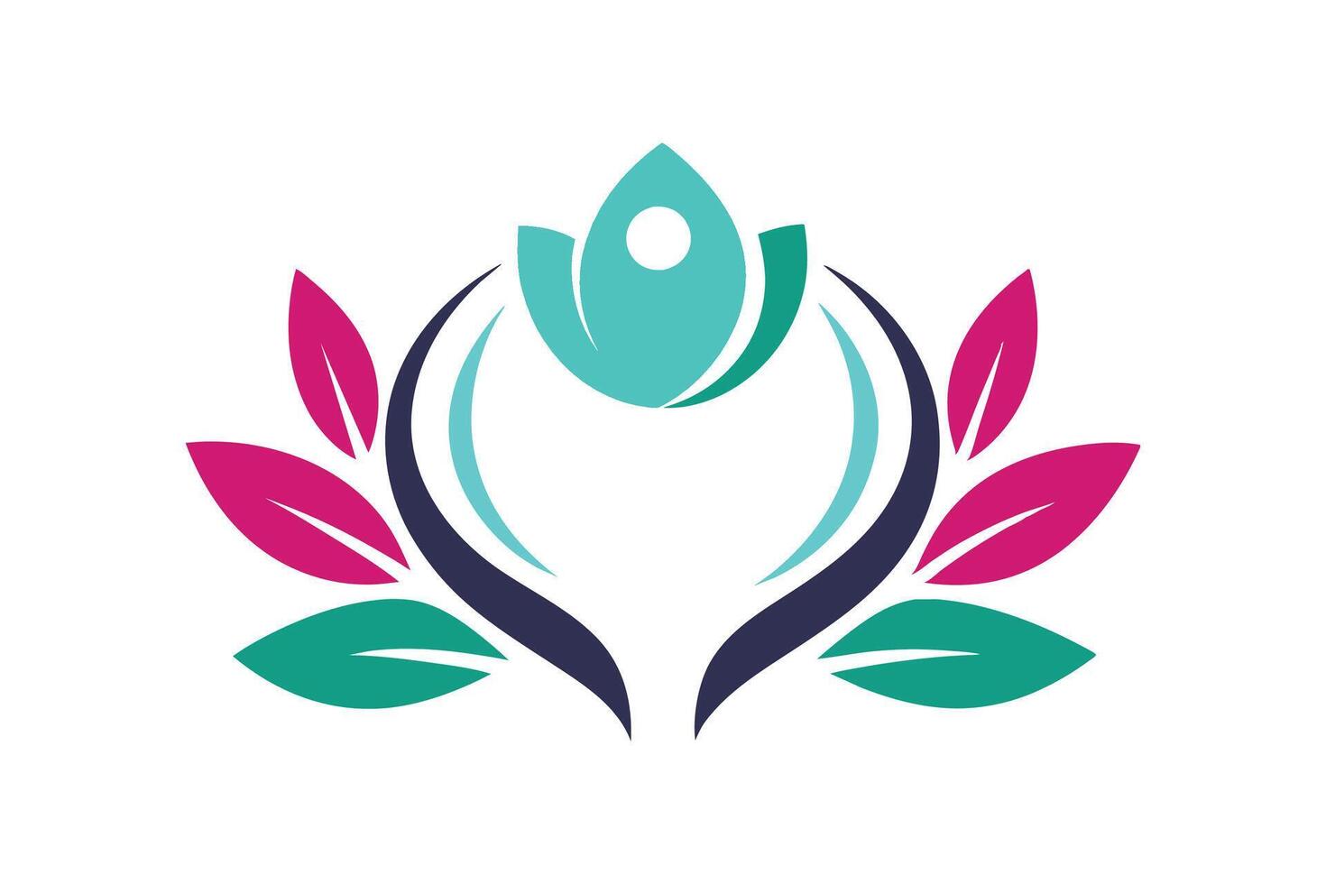 Peaceful Oasis Spa Logo vector