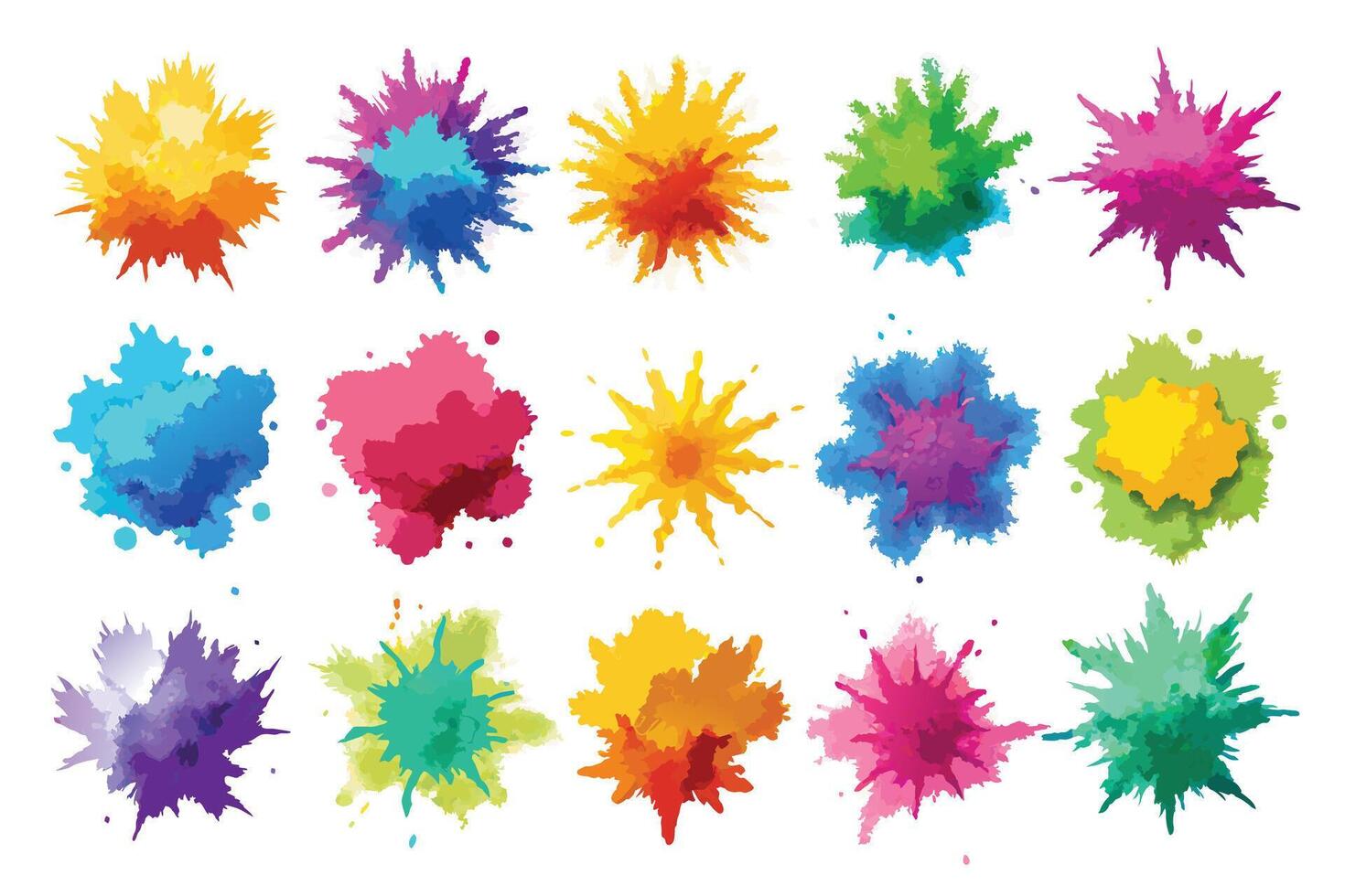 Luminous Burst on White Background vector