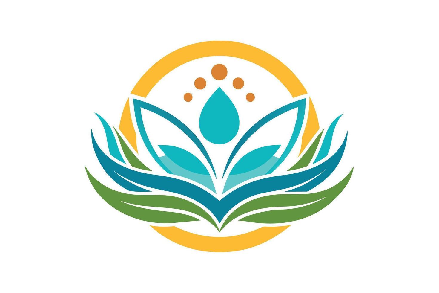 Tranquil Waves Spa Logo vector