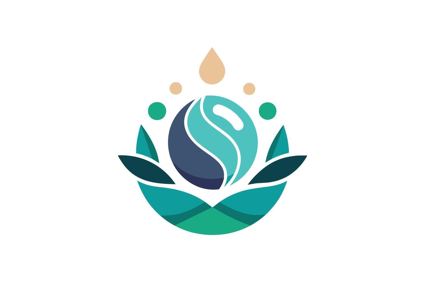 Pure Harmony Spa Symbol vector