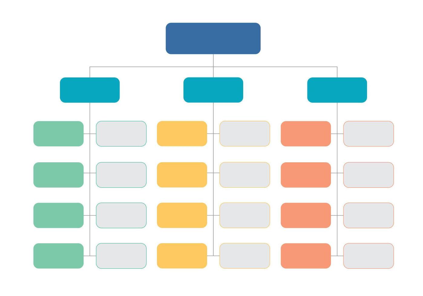 Infographic, Flowchart, Workflow, diagram, organization chart vector