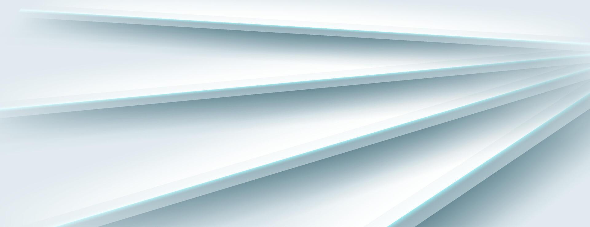white blue stripes pattern abstract background. futuristic banner vector