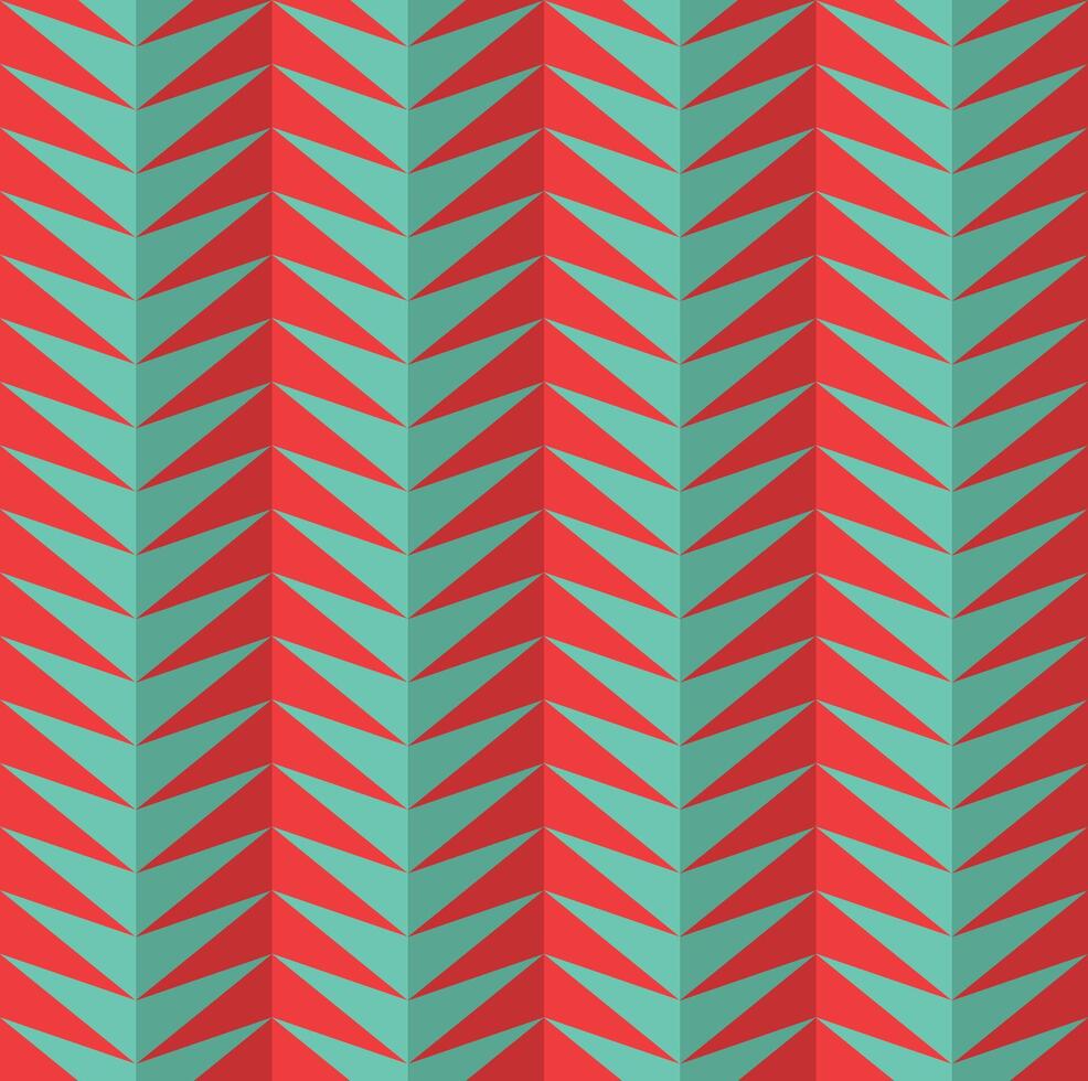 isometric decorative seamless pattern vector