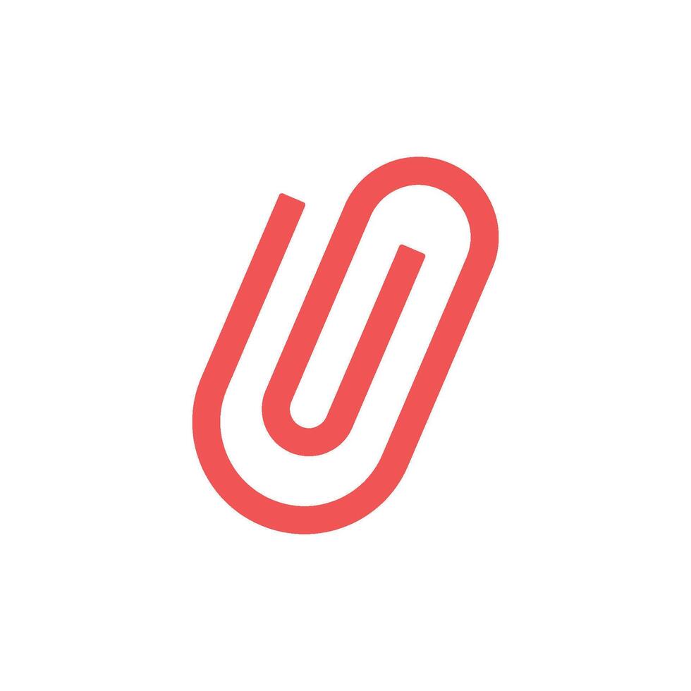 Clip stationary icon design templates simple and modern vector