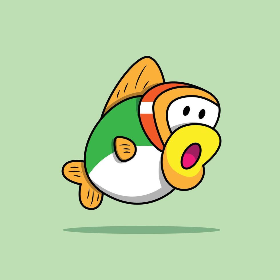 Blurp Fish Game vector