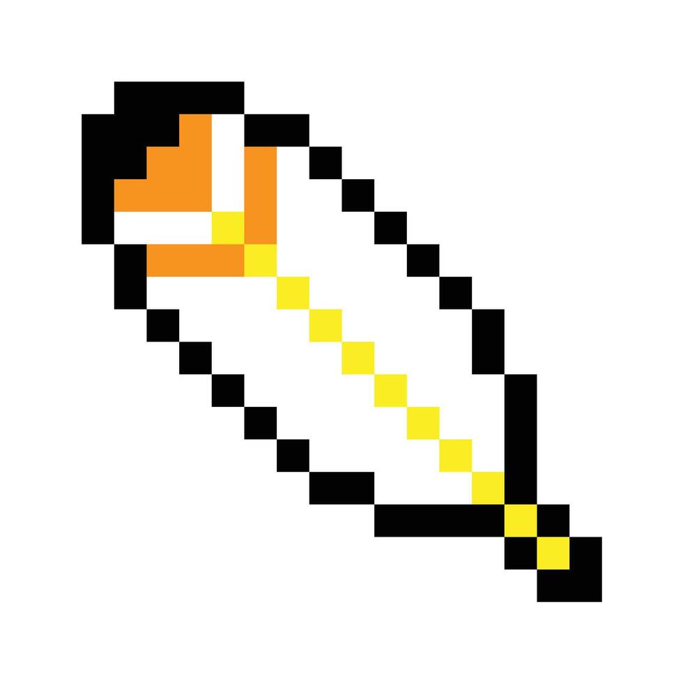Feather Game Pixel vector