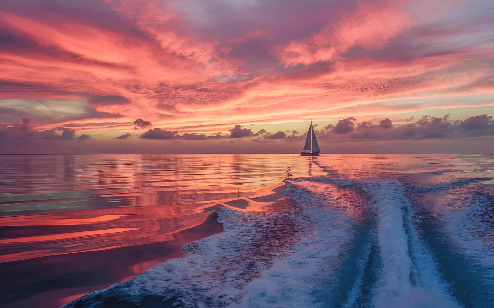 an amaizing sunset background photo