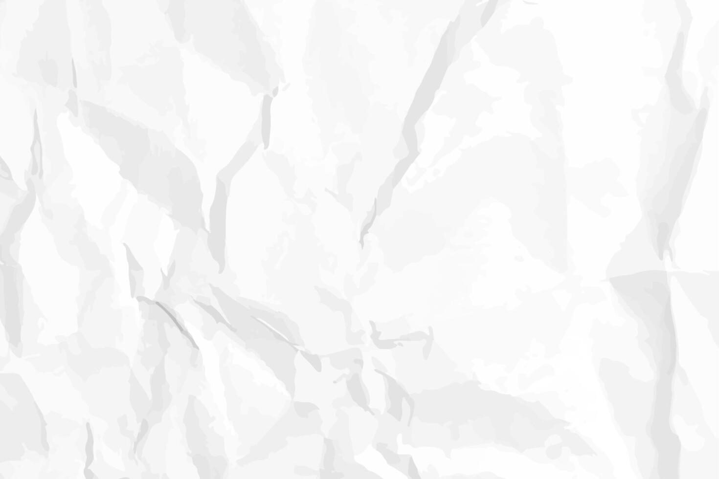 White clean crumpled paper vector