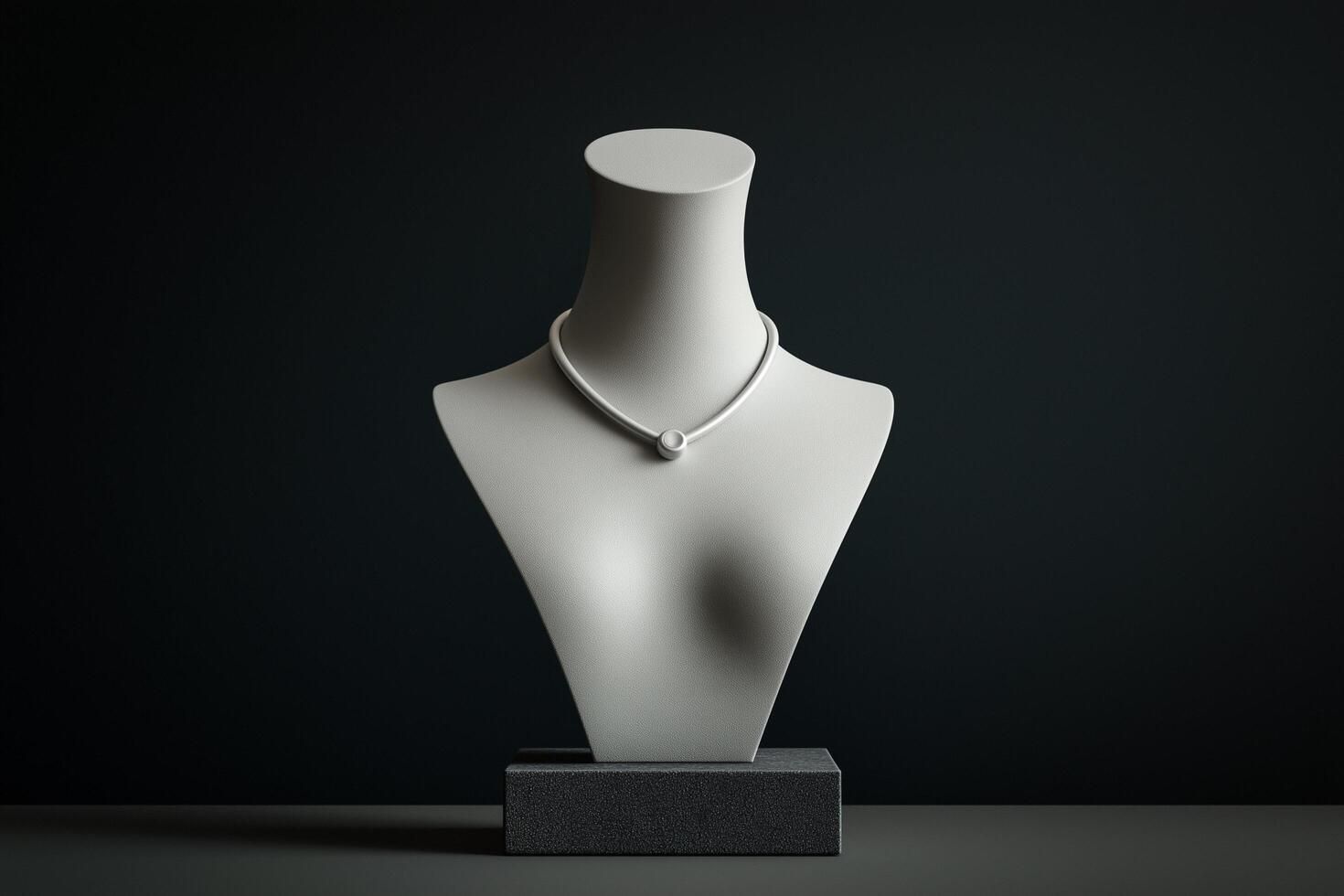 Stylish White Mannequin for Jewelry Product photo
