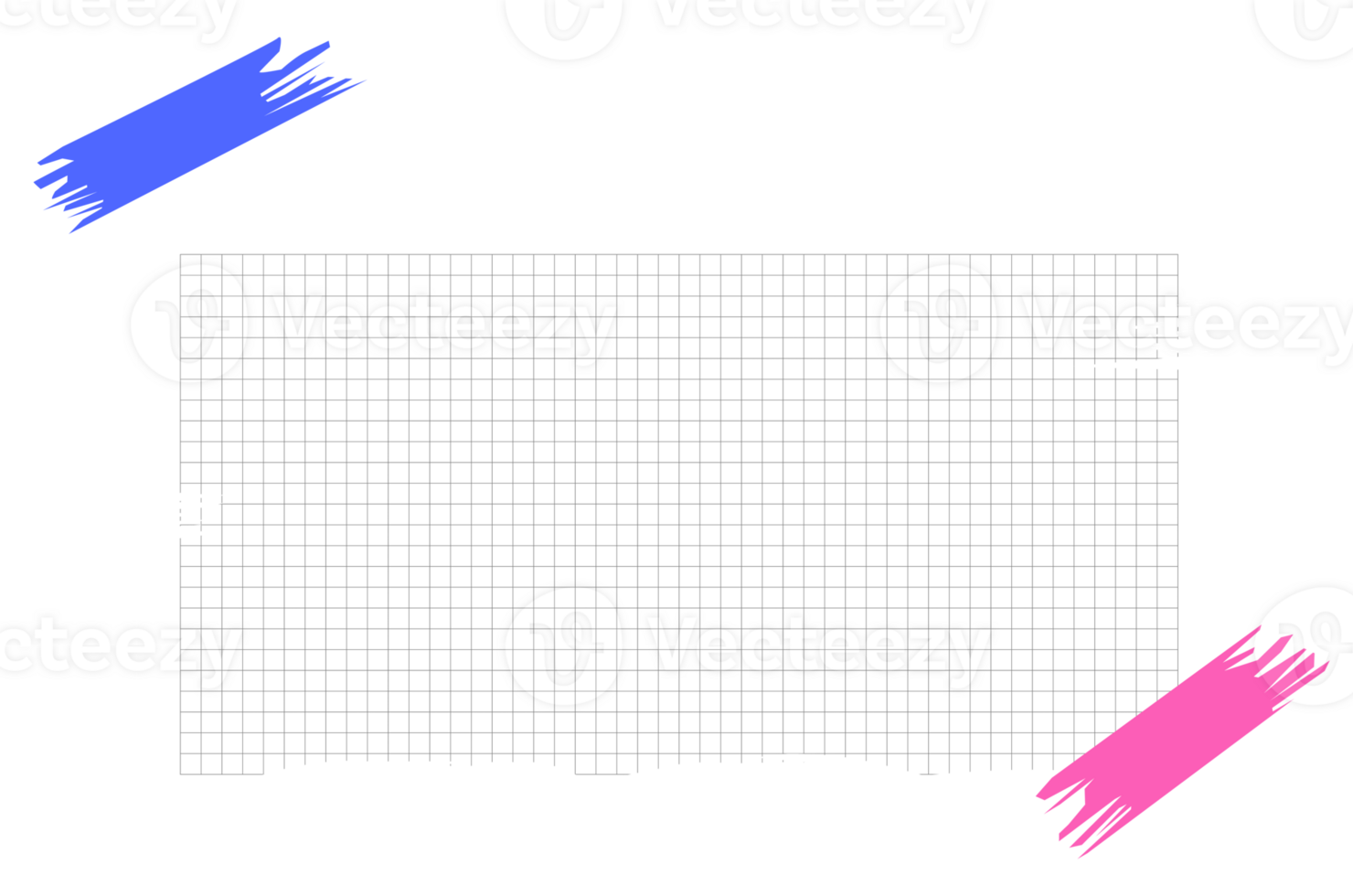 Sheet paper empty style on checkered background png
