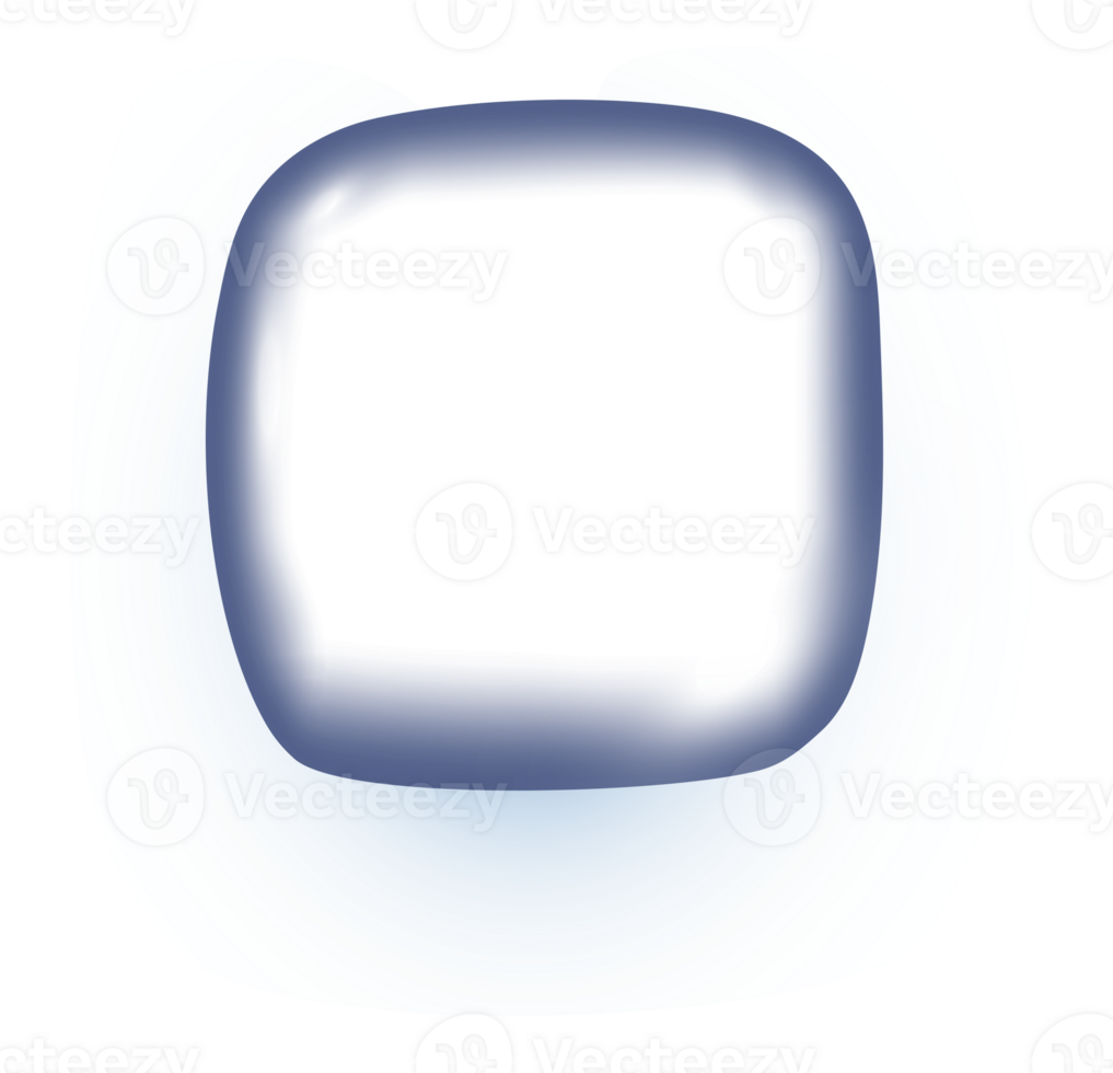 Drop water realistic clear style png