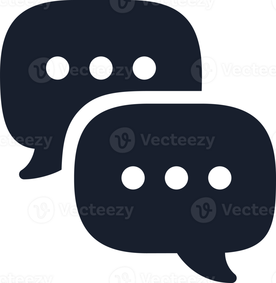 Speaking icon black color flat style png