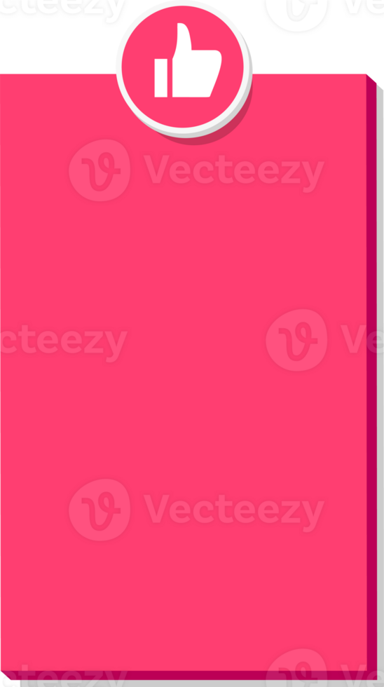 Do template frame pink color png