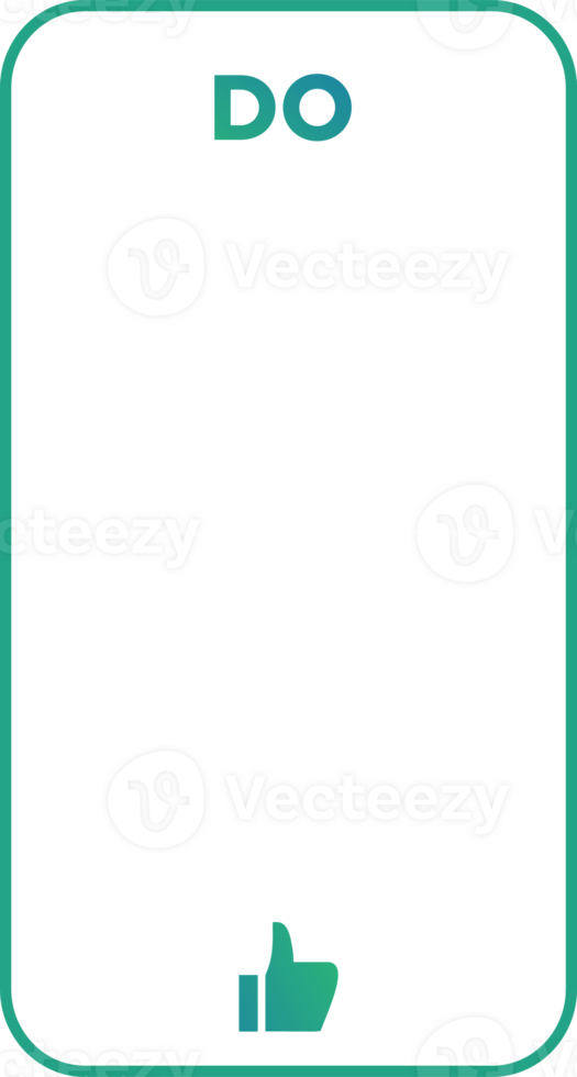 Do template frame green color png