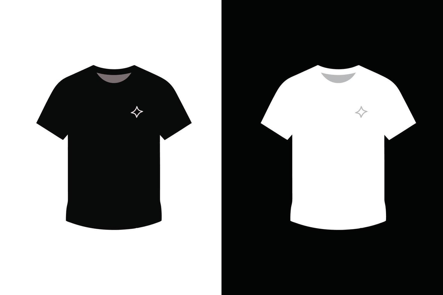 Bella Canvas T shirt Mock up design vector