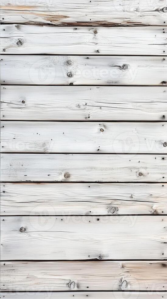 Light-colored wood planks with a weathered texture and natural patterns photo
