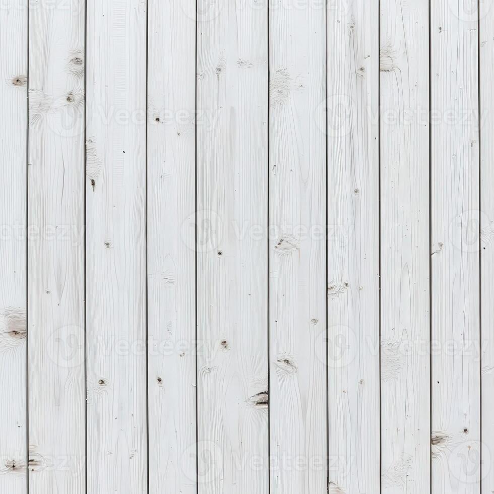 Light gray wooden planks arranged vertically on a rustic background photo