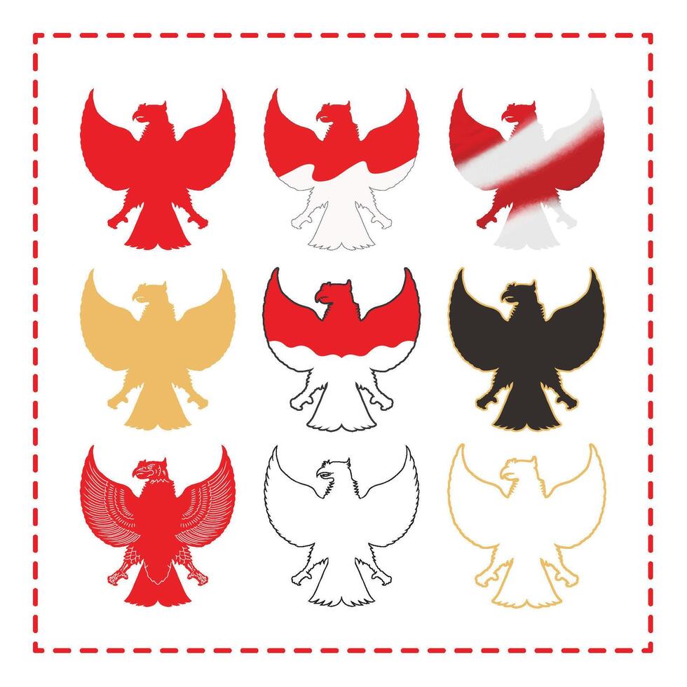 Indonesia Garuda logo vector