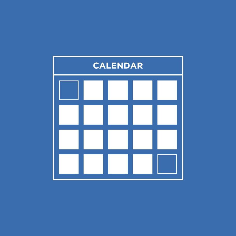calendar icon illustration for design vector